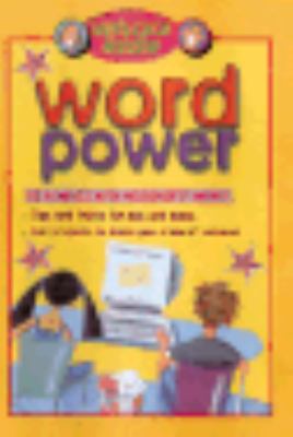 Whizz Kids Word Power Be a Whizz with Microsoft Word  2001 9780806975177 Front Cover