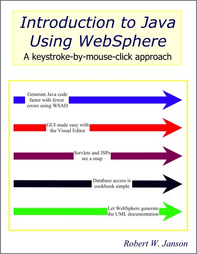 Introduction to Java Using WebSphere : A keystroke-by-mouse-click Approach 1st 2005 9780966422177 Front Cover