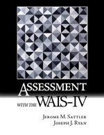 Assessment with the WAIS-IV  N/A 9780970267177 Front Cover