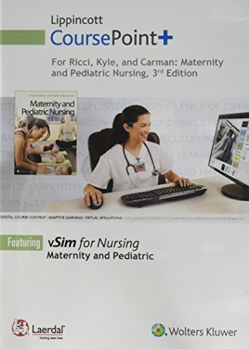Lippincott CoursePoint+ for Ricci, Kyle and Carman: Maternity and Pediatric Nursing  3rd 2017 9781496353177 Front Cover