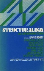 Structuralism An Introduction N/A 9780198740179 Front Cover