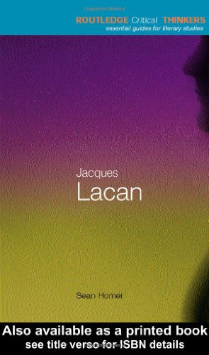 Jacques Lacan   2004 9780415256179 Front Cover