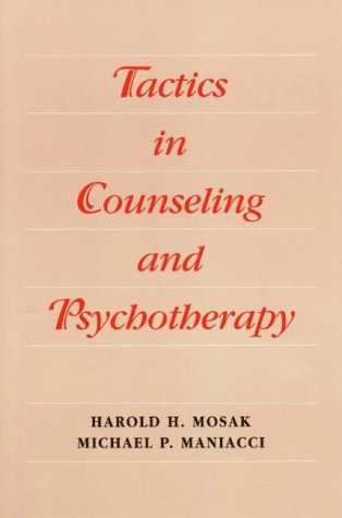 Tactics in Counseling and Psychotherapy   1998 9780875814179 Front Cover