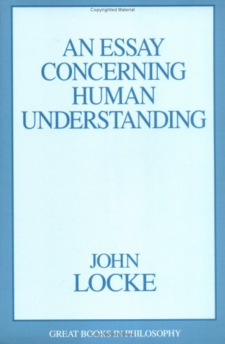 Essay Concerning Human Understanding  Unabridged  9780879759179 Front Cover