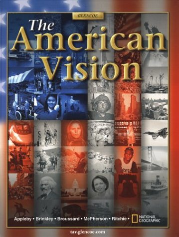 American Vision, Student Edition   2003 (Student Manual, Study Guide, etc.) 9780026641180 Front Cover