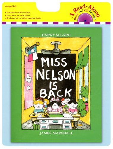 Miss Nelson Is Back Book and CD   2010 9780547577180 Front Cover