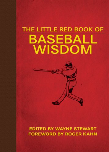 Little Red Book of Baseball Wisdom   2012 9781616087180 Front Cover