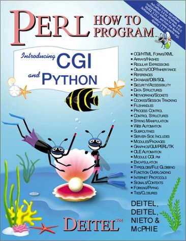 Perl How to Program Introducing CGI and Python  2001 9780130284181 Front Cover