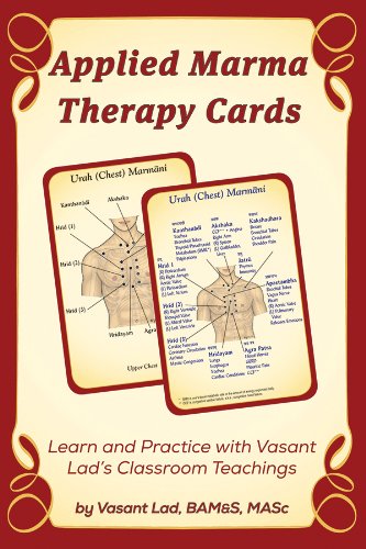 Applied Marma Therapy Cards Learn and Practice Marma Point Therapy  2013 9781883725181 Front Cover