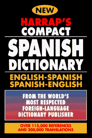 Harrap's Compact Spanish Dictionary   1996 9780028614182 Front Cover