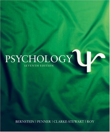 Psychology  7th 2006 (Student Manual, Study Guide, etc.) 9780618527182 Front Cover