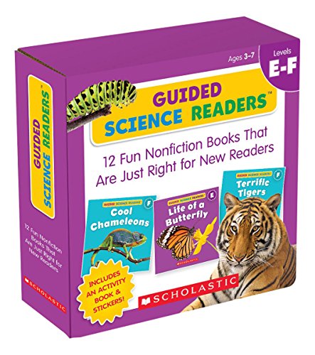 Guided Science Readers Parent Pack: Levels E-F  N/A 9781338091182 Front Cover