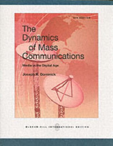 Dynamics of Mass Communication N/A 9780071103183 Front Cover