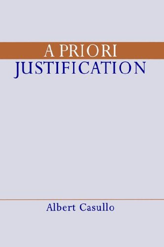 Priori Justification  N/A 9780195304183 Front Cover