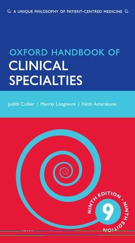 Oxford Handbook of Clinical Specialties  9th 2013 9780199591183 Front Cover