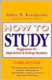 How to Study Suggestions for High-School and College Students 3rd 1993 9780226451183 Front Cover
