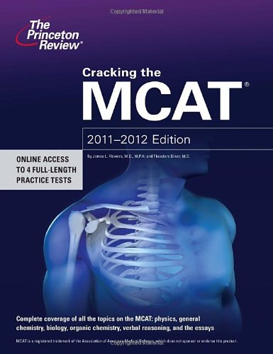 Cracking the MCAT, 2011-2012 Edition  N/A 9780375427183 Front Cover