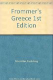 Frommer's Greece N/A 9780028652184 Front Cover