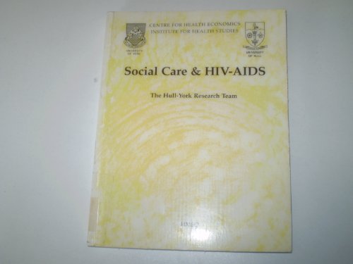 Social Care and HIV - AIDS   1993 9780117017184 Front Cover