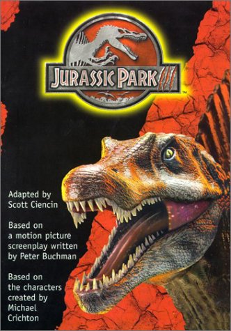 Jurassic Park III Novelilzation  2001 (Movie Tie-In) 9780375813184 Front Cover
