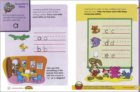 Lowercase Letters  Workbook  9780439164184 Front Cover
