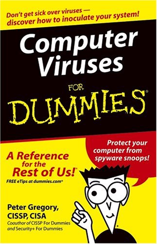 Computer Viruses for Dummies   2004 9780764574184 Front Cover
