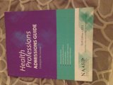 HEALTH PROFESSIONS ADMISSIONS GDE.      N/A 9780911899184 Front Cover