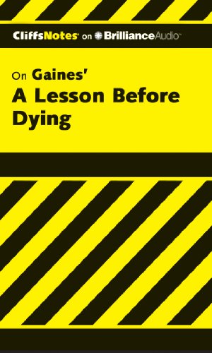 A Lesson Before Dying: Library Edition  2012 9781455888184 Front Cover