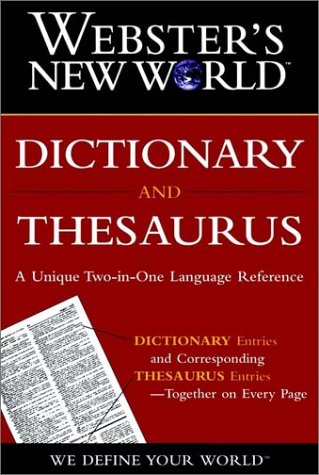 Dictionary and Thesaurus   1996 9780028613185 Front Cover