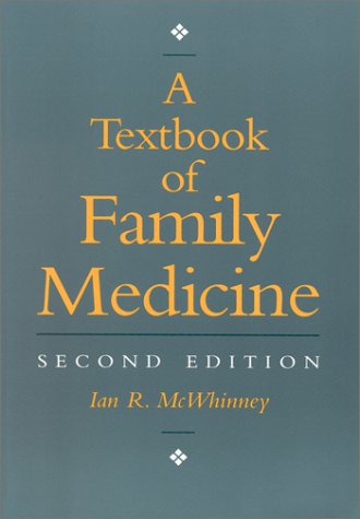 Textbook of Family Medicine  2nd 1997 (Revised) 9780195115185 Front Cover