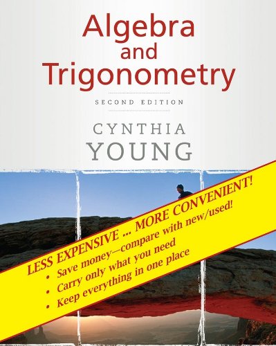 Algebra and Trigonometry  2nd 2010 9780470418185 Front Cover