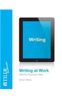 Writing at Work Effective Business Skills  2014 9780734608185 Front Cover