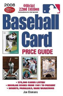 Baseball Card Price Guide 2008  22nd 9780896896185 Front Cover