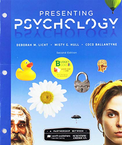 Loose-Leaf Version for Scientific American: Presenting Psychology and LaunchPad for Scientific American: Presenting Psychology (1-Term Access)  2nd 2019 9781319251185 Front Cover