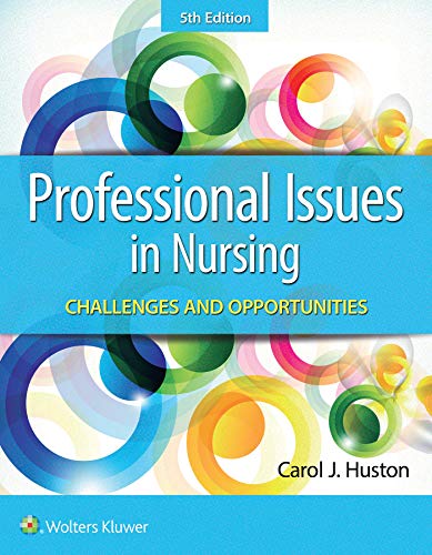 Professional Issues in Nursing:   2019 9781496398185 Front Cover
