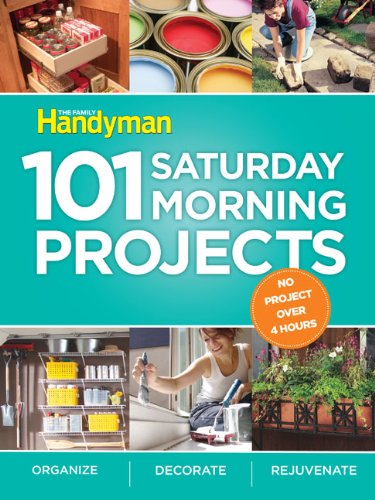 101 Saturday Morning Projects Organize - Decorate - Rejuvenate No Project over 4 Hours!  2010 9781606520185 Front Cover