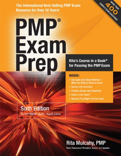 PMP Exam Prep Rita's Course in a Book for Passing the PMP Exam 6th 2009 9781932735185 Front Cover