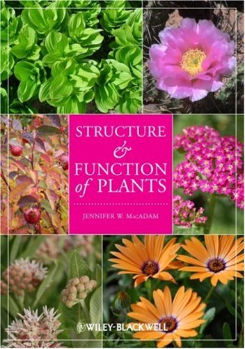 Structure and Function of Plants   2009 9780813827186 Front Cover