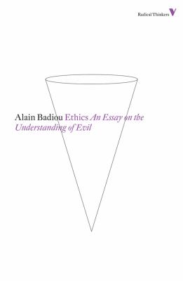 Ethics An Essay on the Understanding of Evil  2012 9781781680186 Front Cover