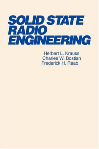 Solid State Radio Engineering   1980 9780471030188 Front Cover