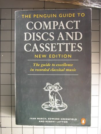 Complete Penguin Guide to Compact Discs and Cassettes   1992 (Revised) 9780140469189 Front Cover