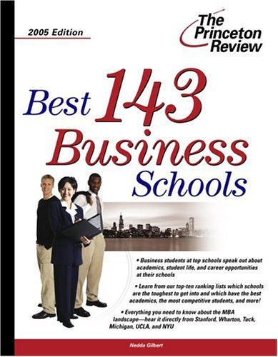 Best 143 Business Schools N/A 9780375764189 Front Cover