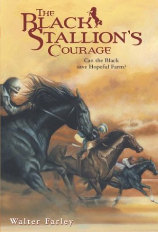 Black Stallion's Courage  N/A 9780394839189 Front Cover