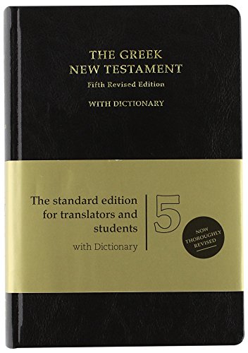 GREEK NEW TESTAMENT W/DICTIONARY        N/A 9783438051189 Front Cover
