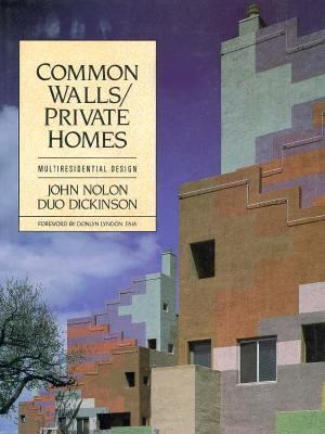 Common Walls-Private Homes Multiresidential Design  1990 9780070168190 Front Cover