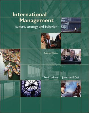 International Management Culture, Strategy, and Behavior 7th 2009 9780073381190 Front Cover