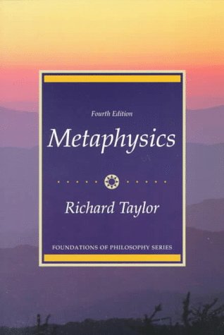 Metaphysics  4th 1992 9780135678190 Front Cover
