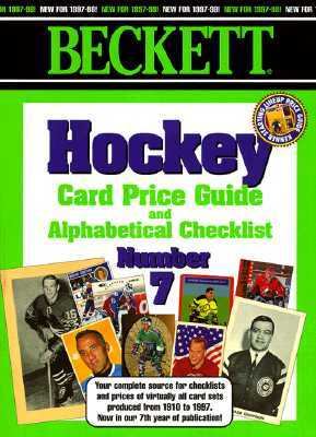 Beckett Hockey Card Price Guide No. 7 N/A 9780676601190 Front Cover