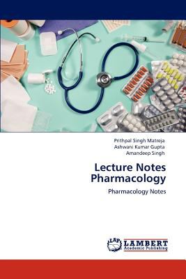 Lecture Notes Pharmacology  N/A 9783848492190 Front Cover