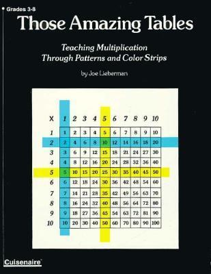 Those Amazing Tables Teaching Multiplication Through Patterns and Color Strips N/A 9780201480191 Front Cover